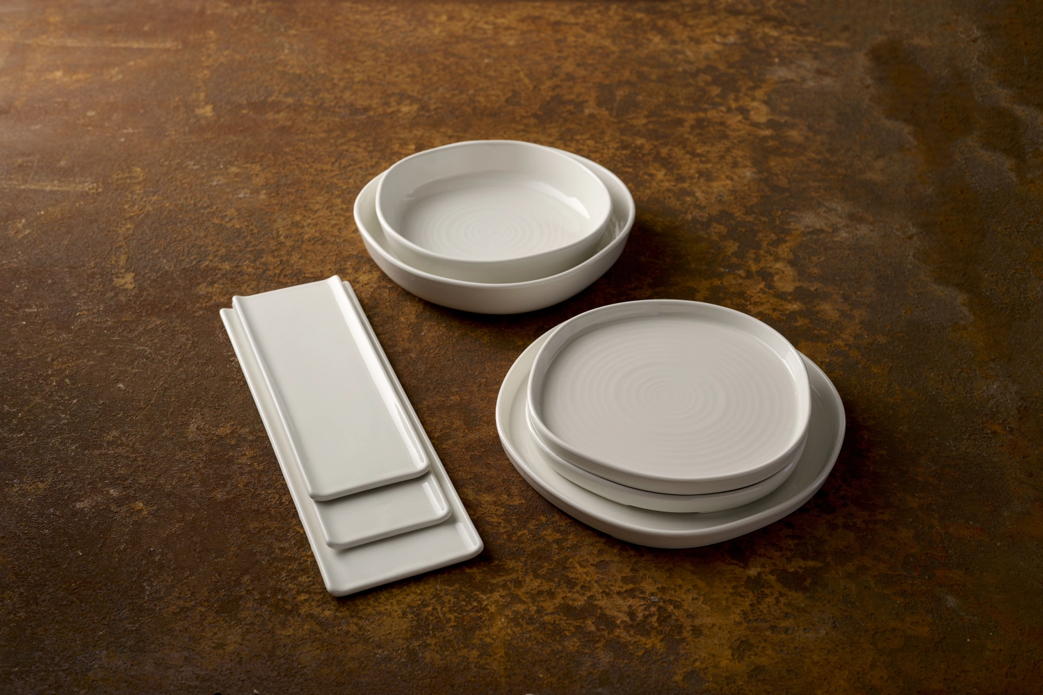 Plaque Chefs Plates White