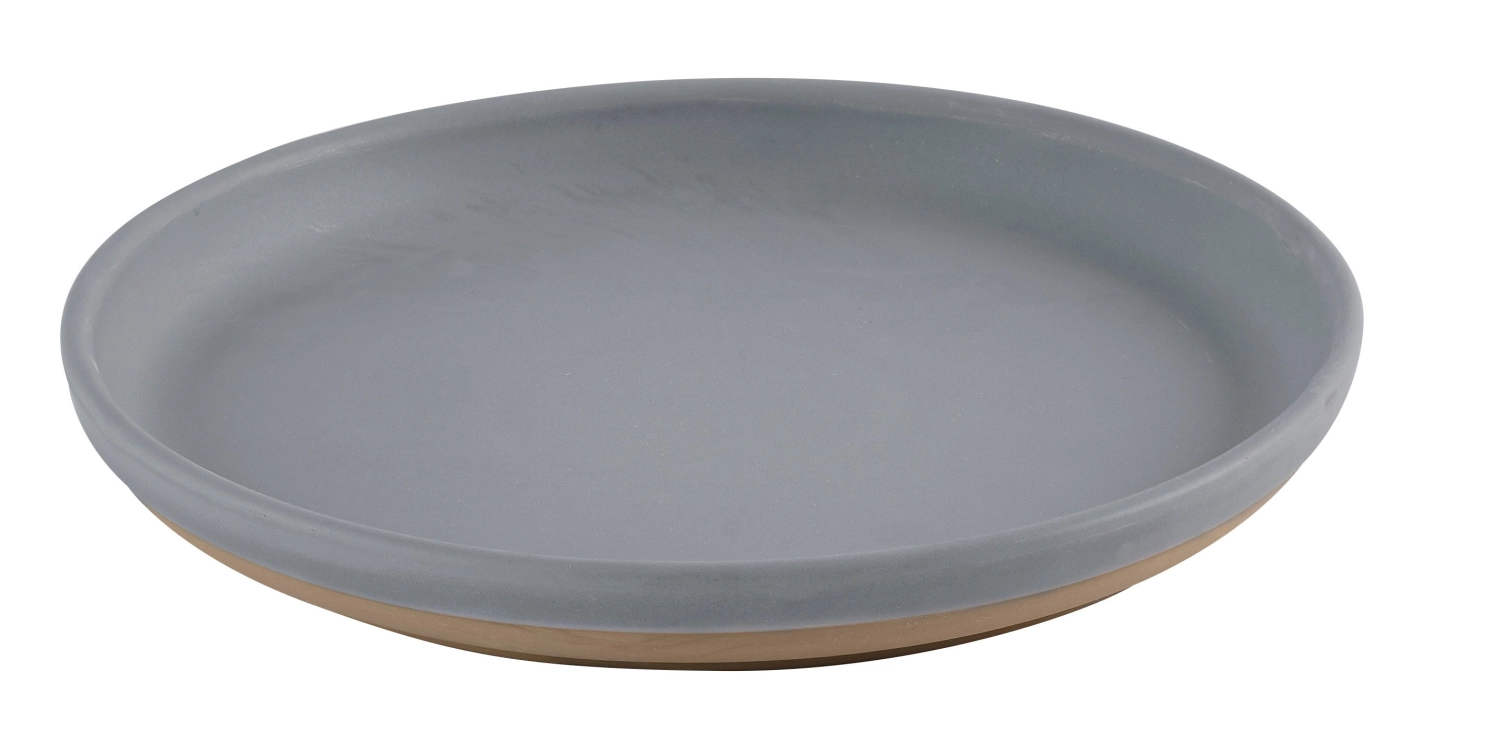 Emerge Seattle Grey Walled Assiette plate