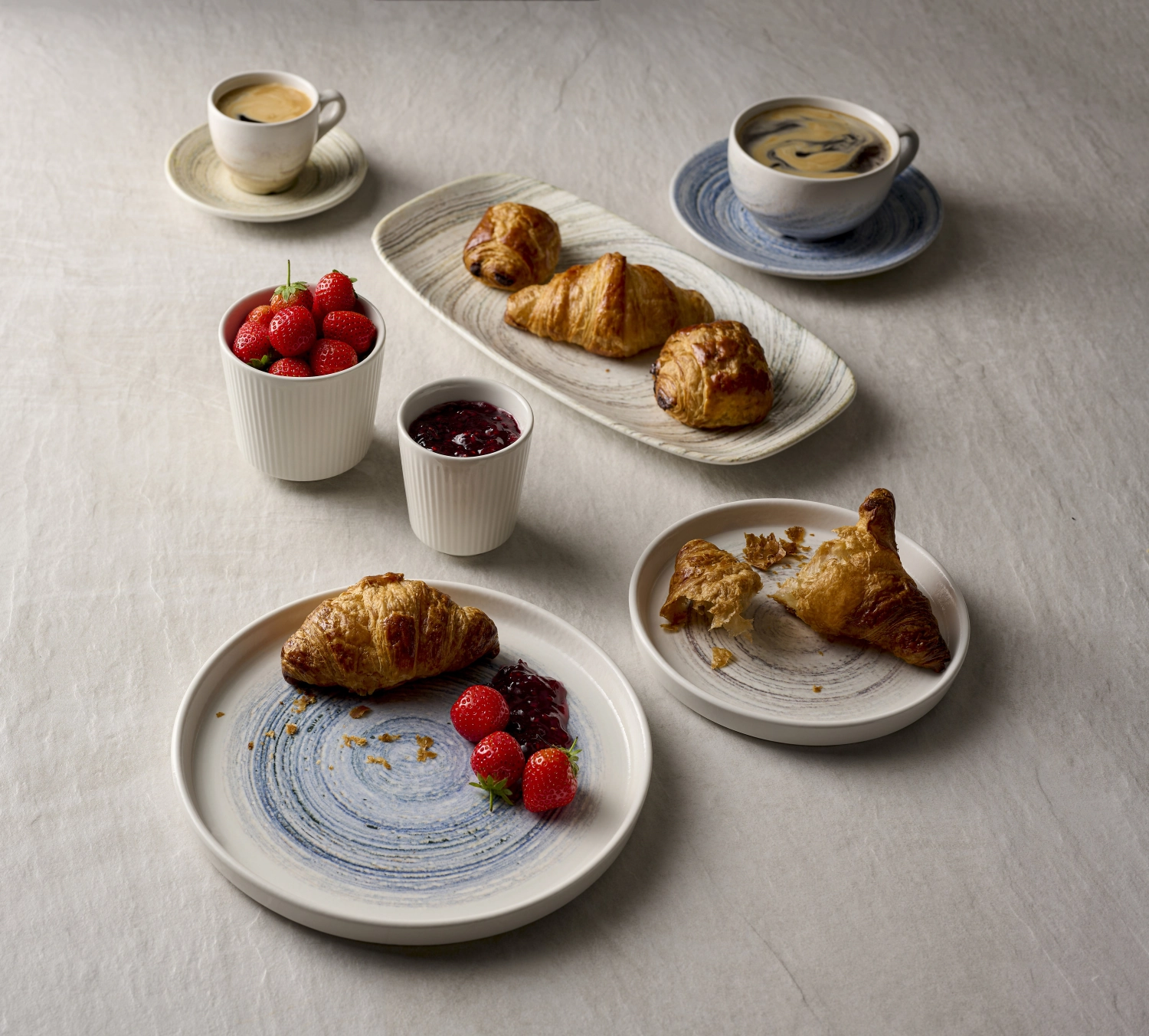 Elements Coast Walled Assiette plate