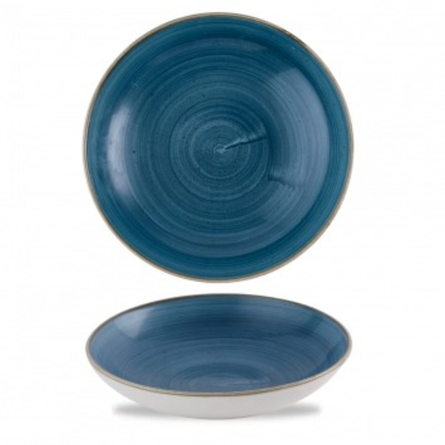 Stonecast Java Blue Coupe Assiette creuse