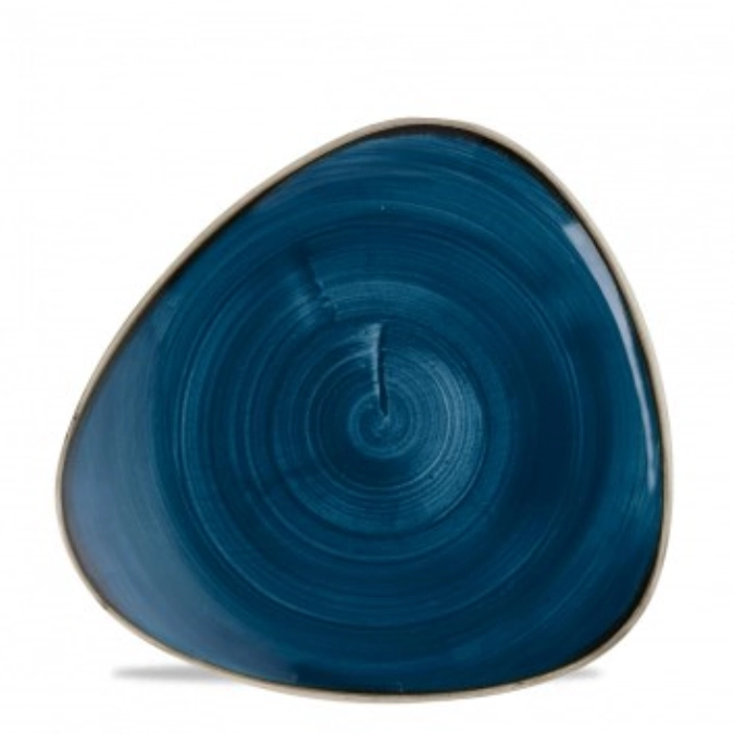 Stonecast Java Blue Triangle Assiette plate