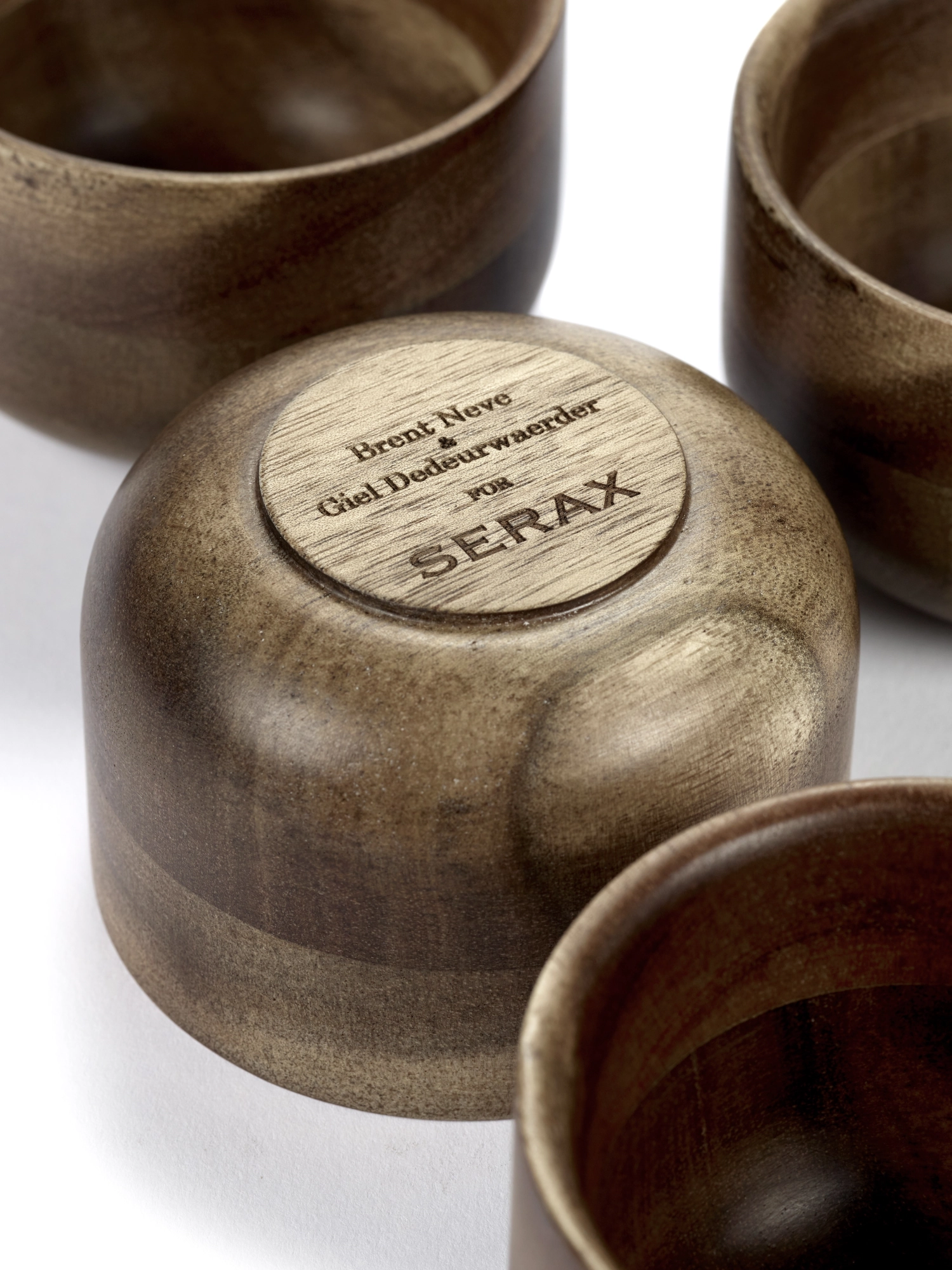 Collage Tasse à thé 15cl bois acacia