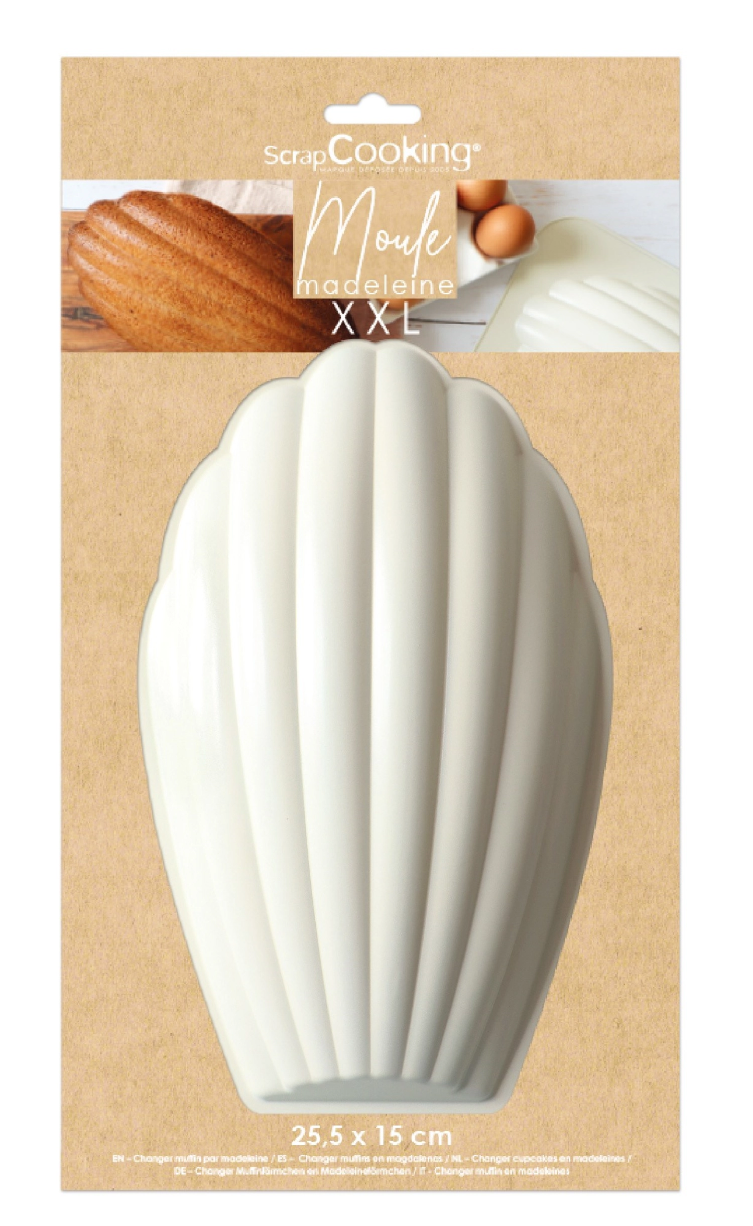 Backform für Madeleine XXL