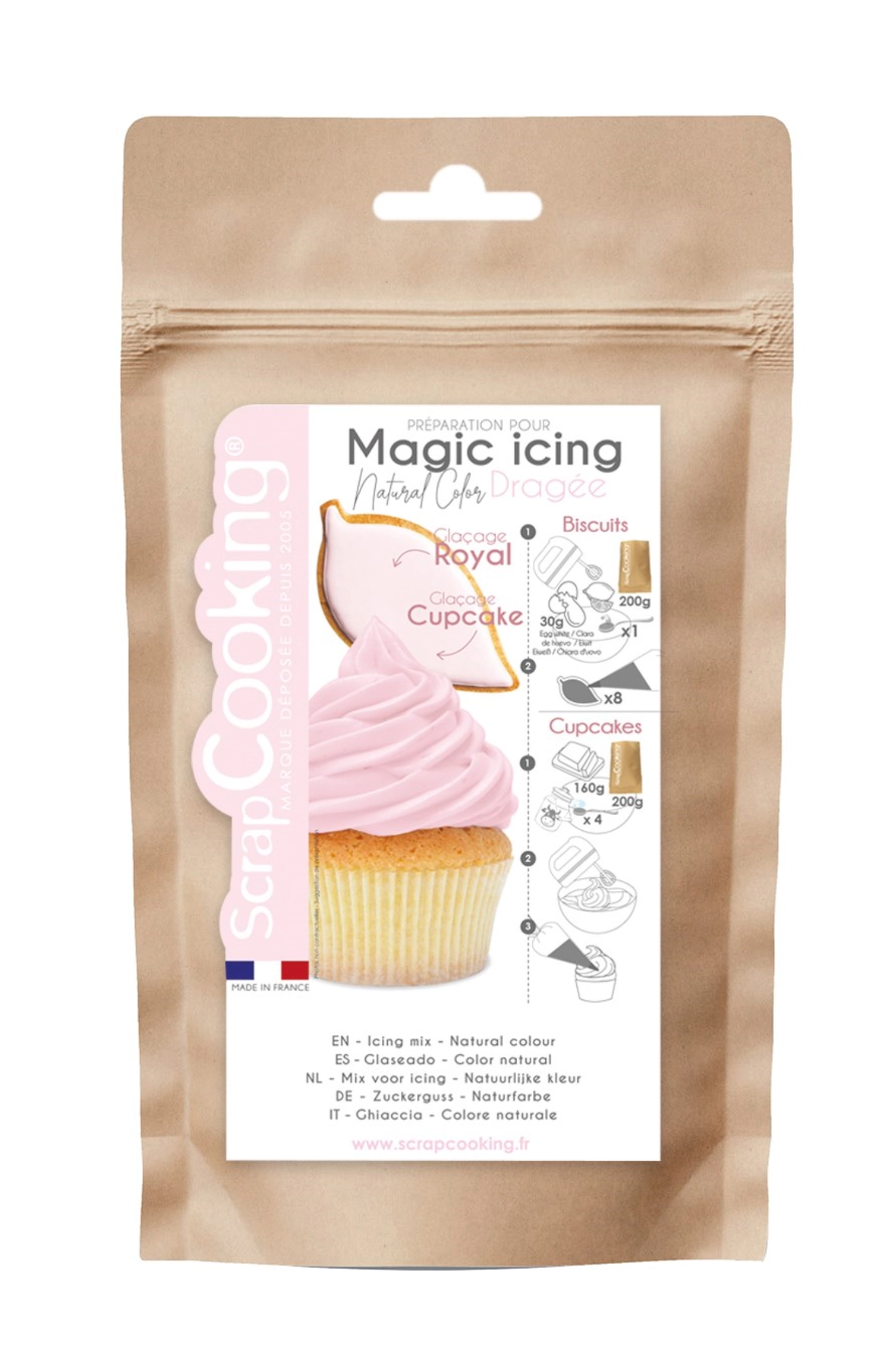Glaçage magic icing dragée 200g