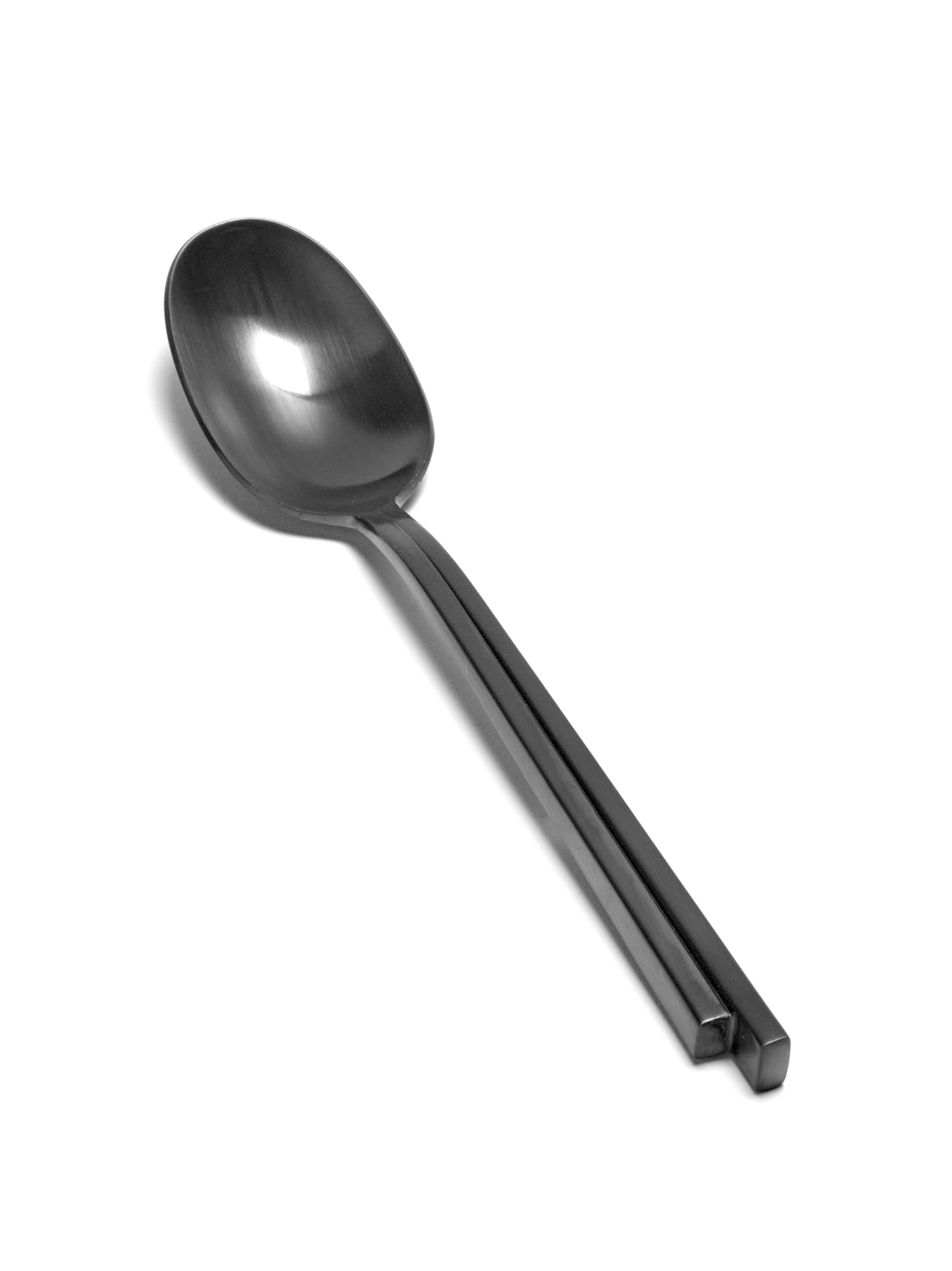 Dune cuillère à yogourt noir 17.61x3.24x1.01