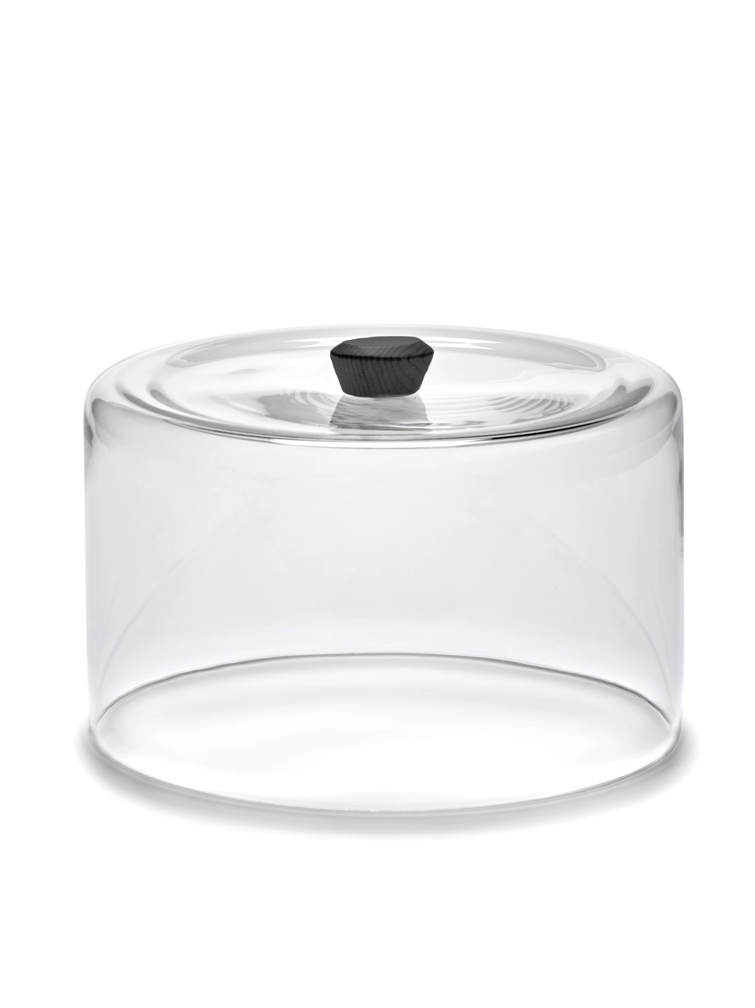 Dune verre Dome noir D30.5xH17