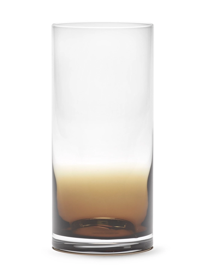 Verre à long drink Zuma ambre D7x16