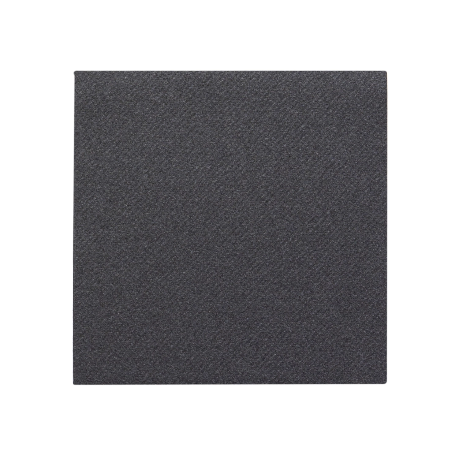 Serviettes de cocktail 24x24 cm noir, 1 paquet de 100 pcs.