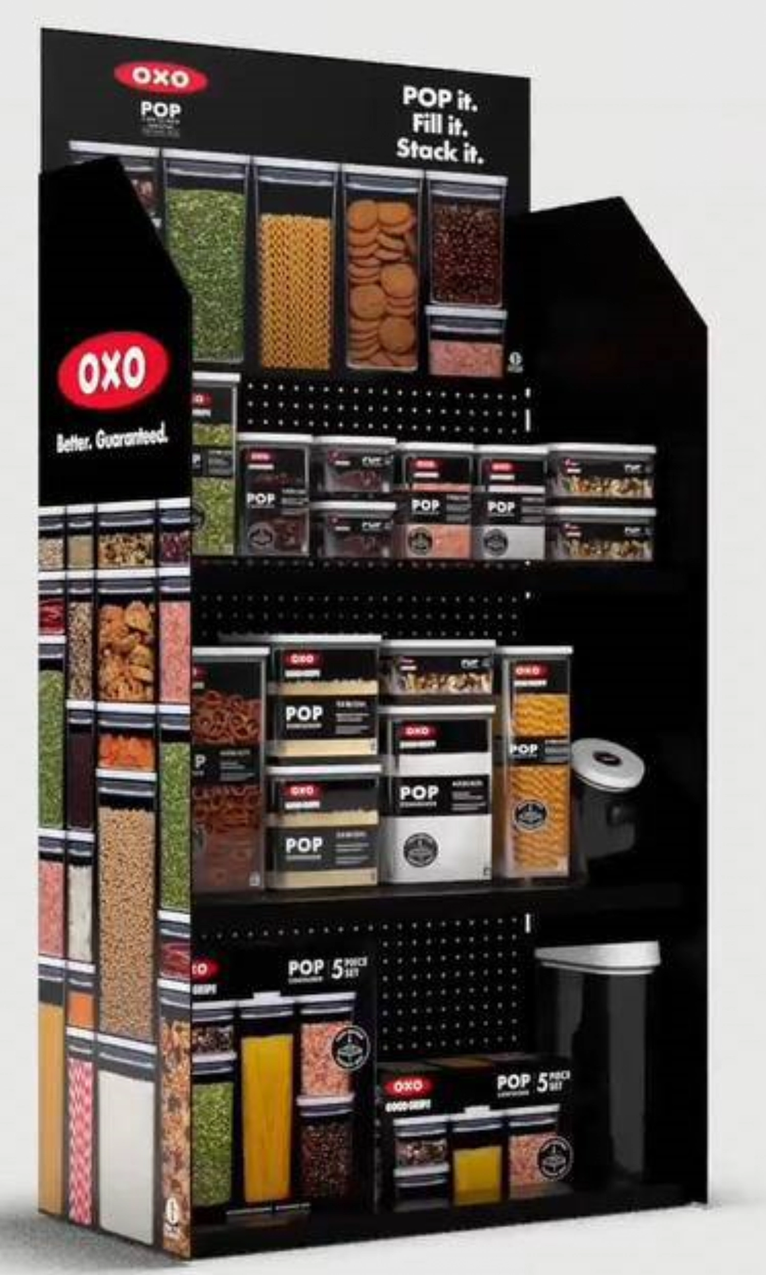 Good Grips POP présentoir standard garni