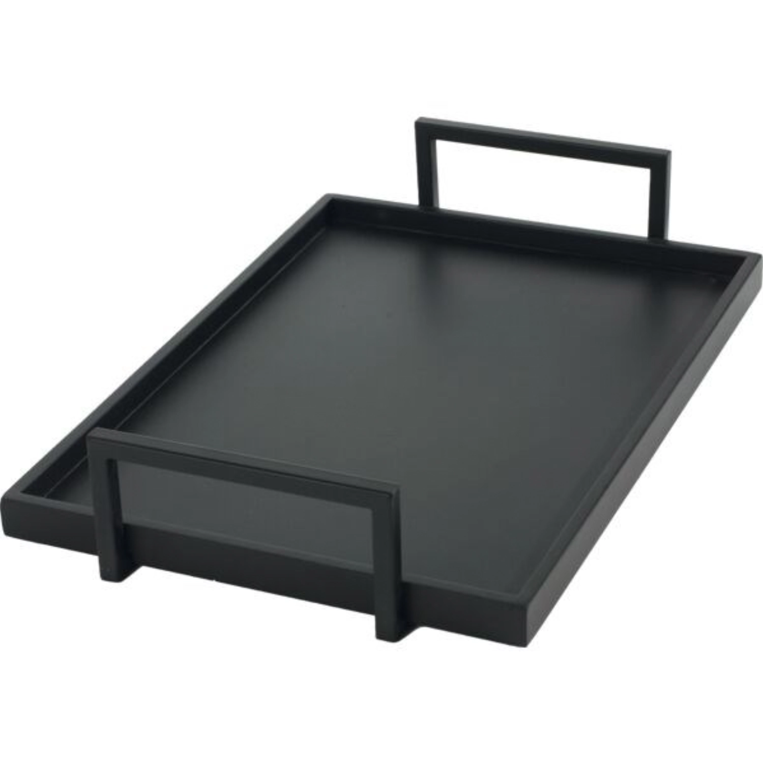 Tablett Mangoangxh schwarz 45x32x2.5cm