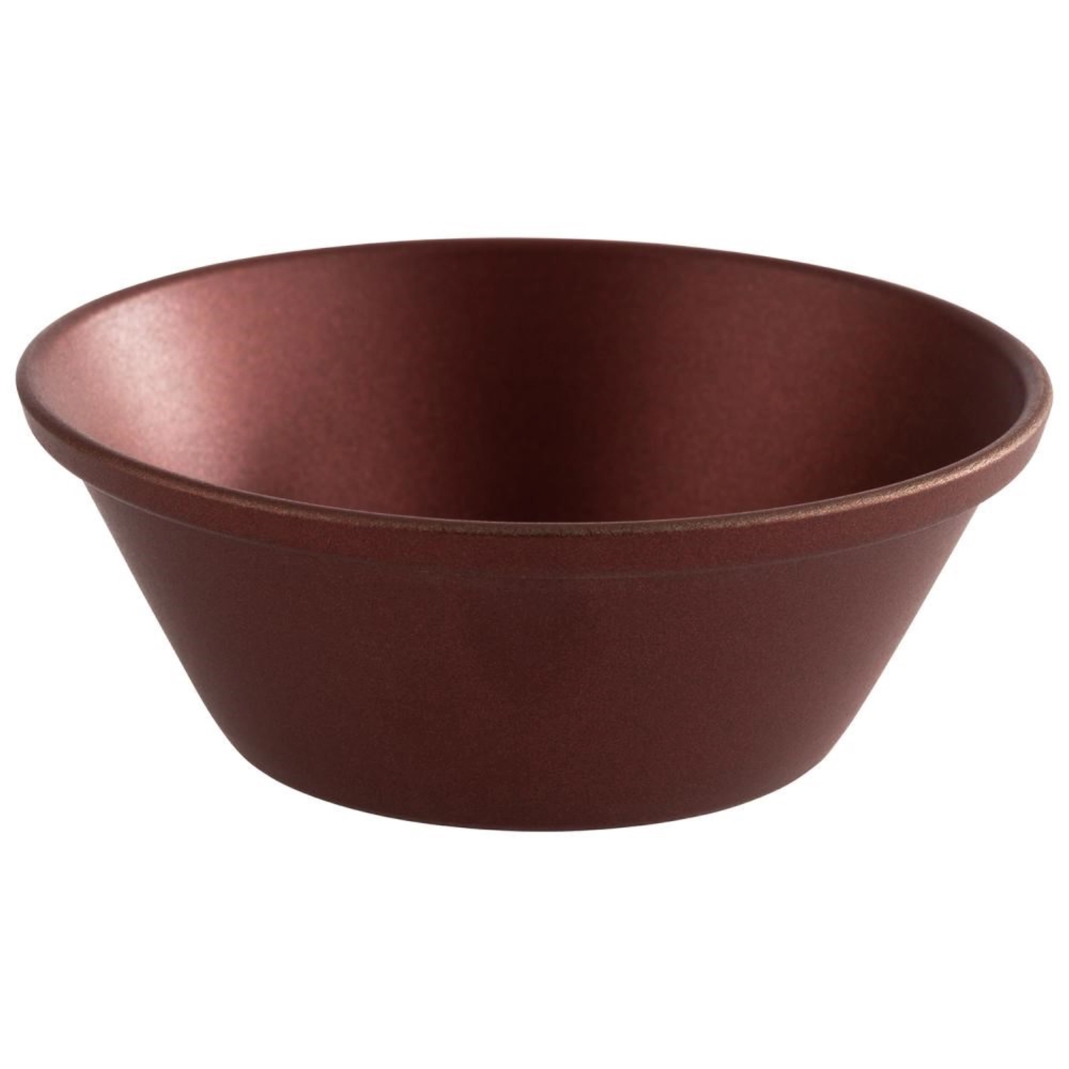 6er Set Dipschälchen D6cm H2.5cm, Edelstahl, kupferrot