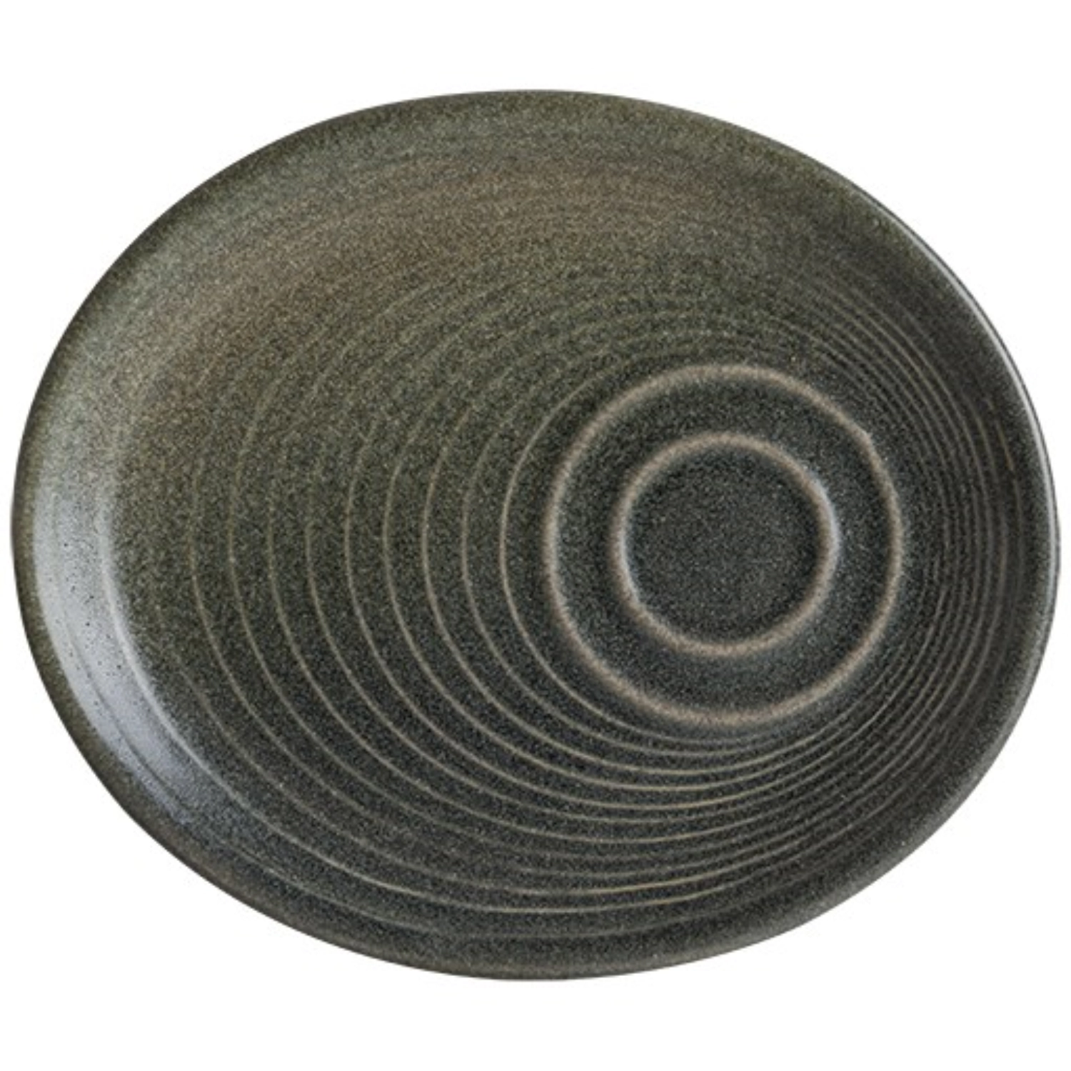 Ripple Hornfels Assiette à déjeuner 20x17cm