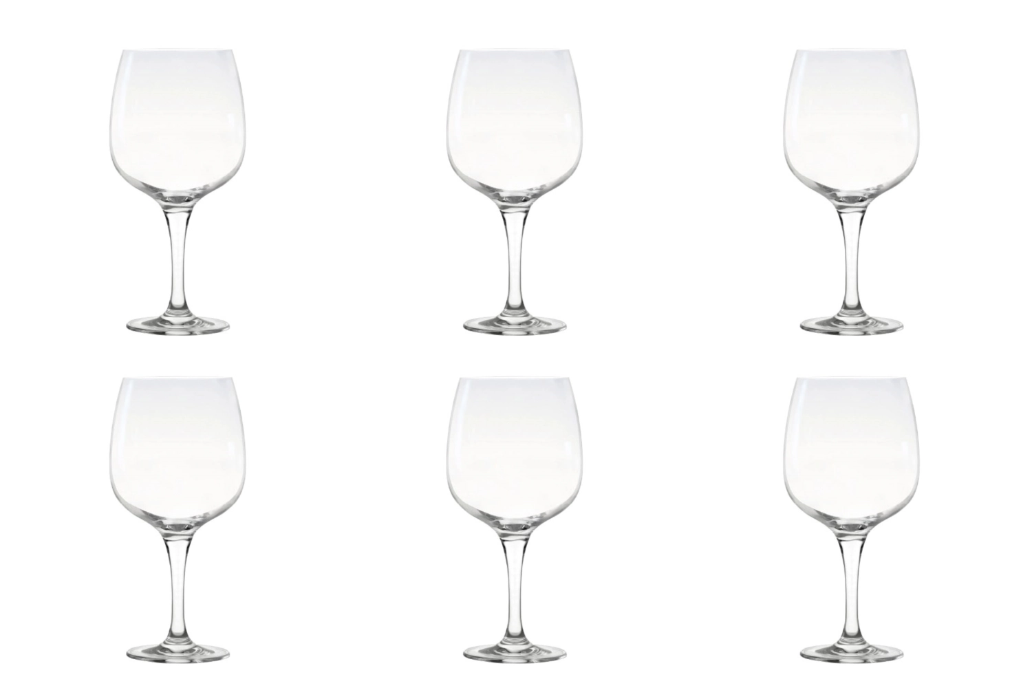 6er Set Bar&Liqueur Gin Tonic Glas 755ml