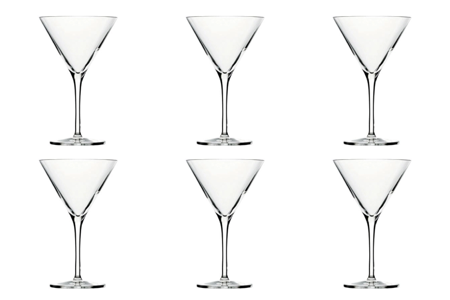 6 pièces bar&liqueur coupe à cocktail 250ml h : 168mm