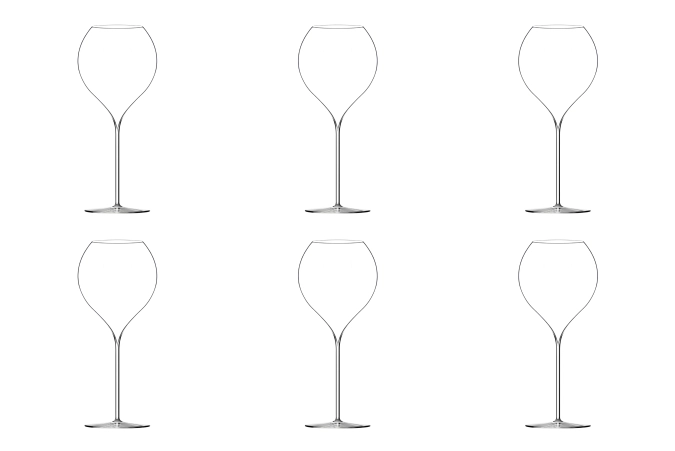 6er Set P. Jamesse Synergie Universalglas mundgeblasen