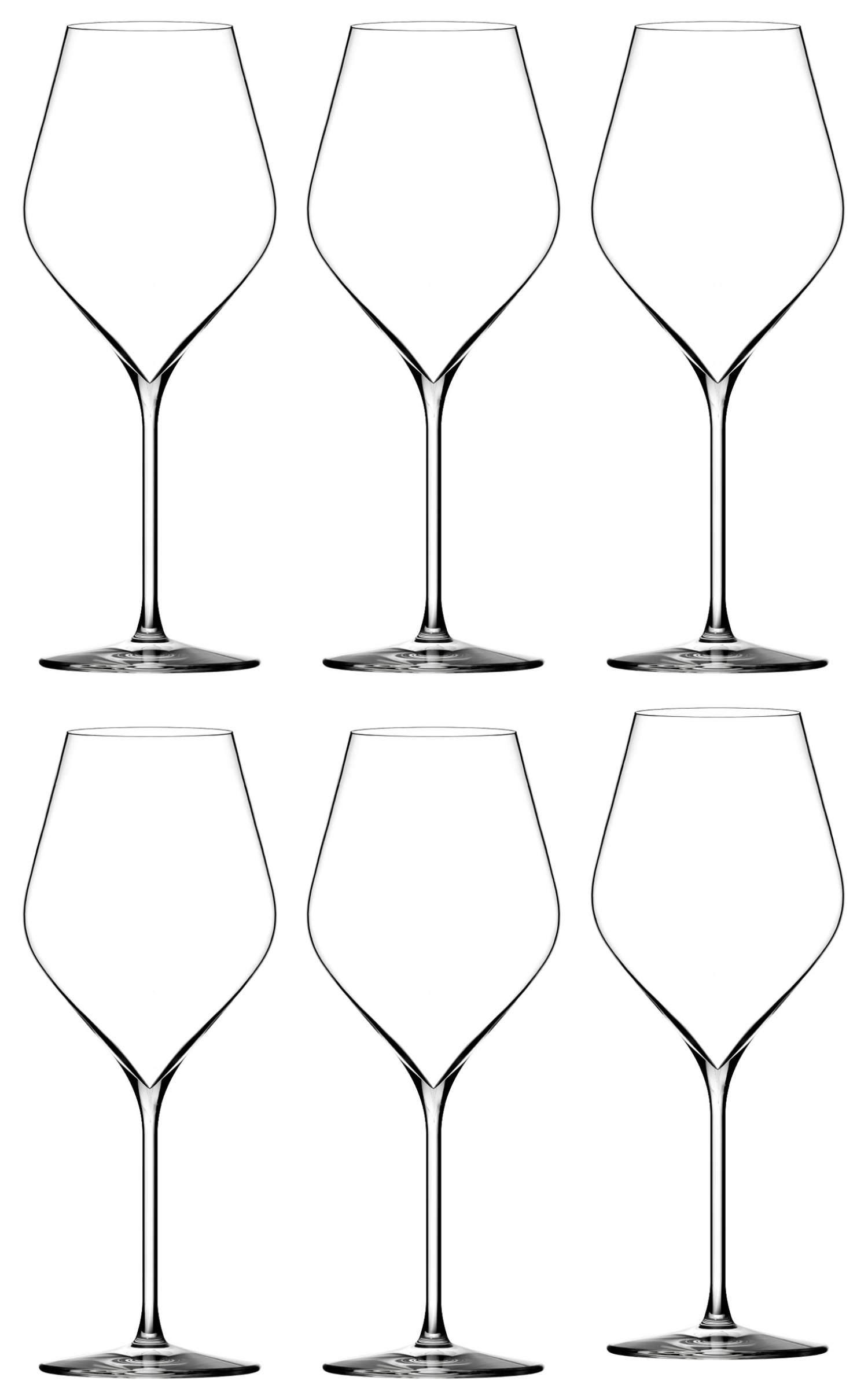 6er Set Absolus Universalglas