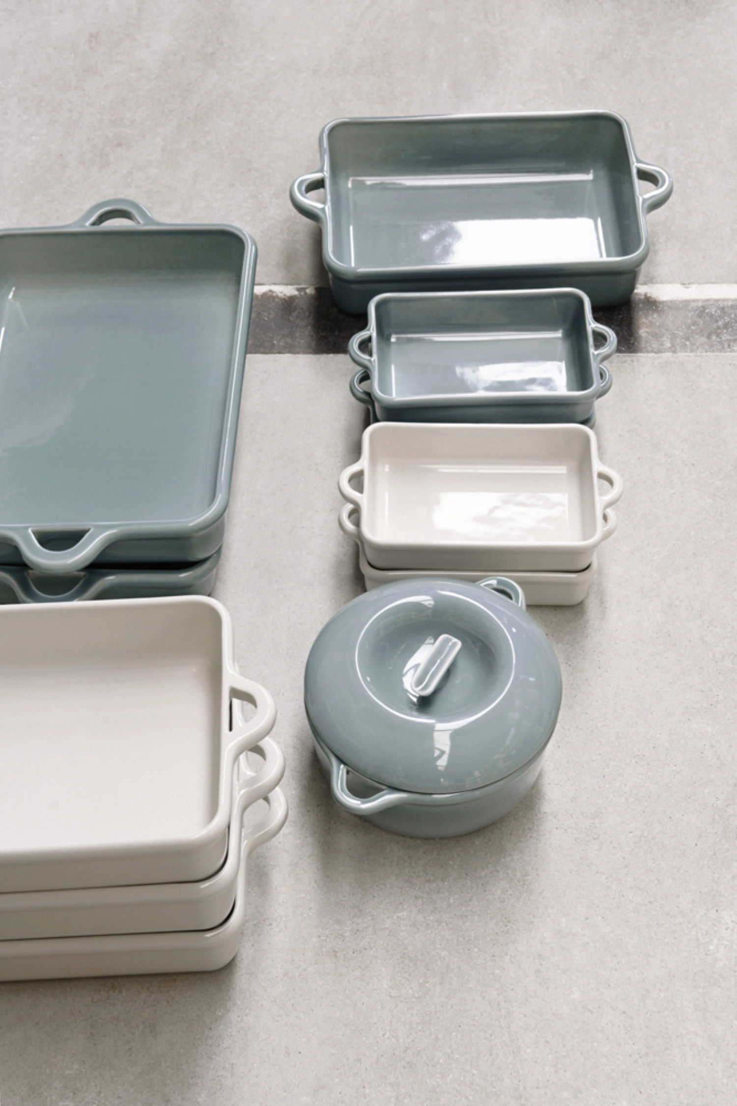 Bombance plat à gratin rond