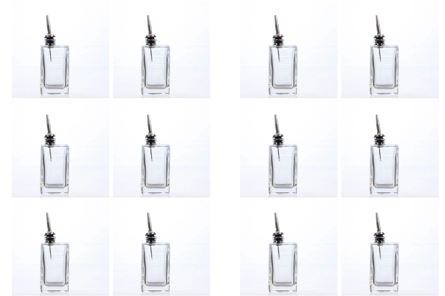 Lot de 12 bouteilles d'huile Optima avec bec verseur