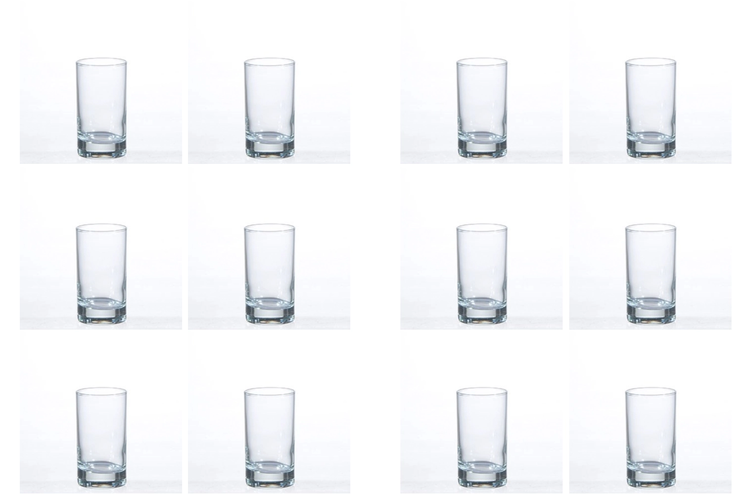 Lot de 12 gobelets Chicago Jus