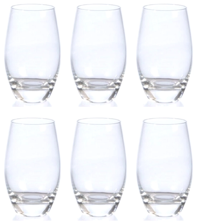 Lot de 6 gobelets à long drink Malea