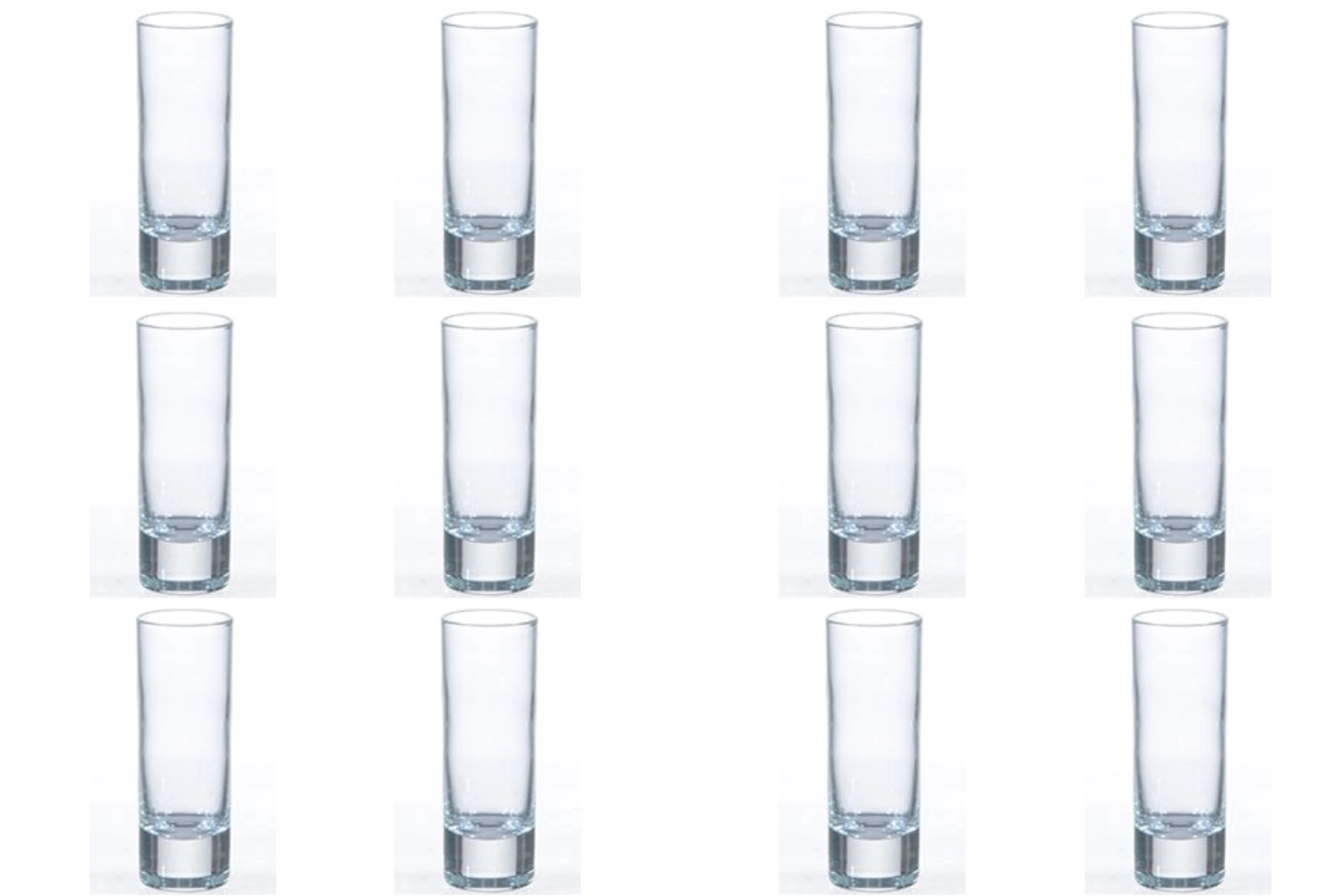 Set de 12 verres à pied Islande