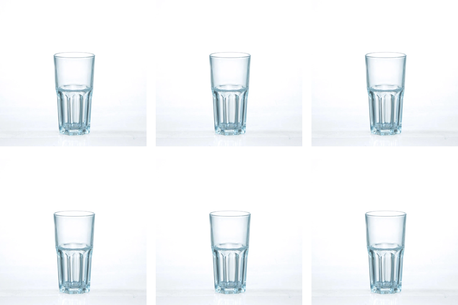 Lot de 6 gobelets à long drink Granity