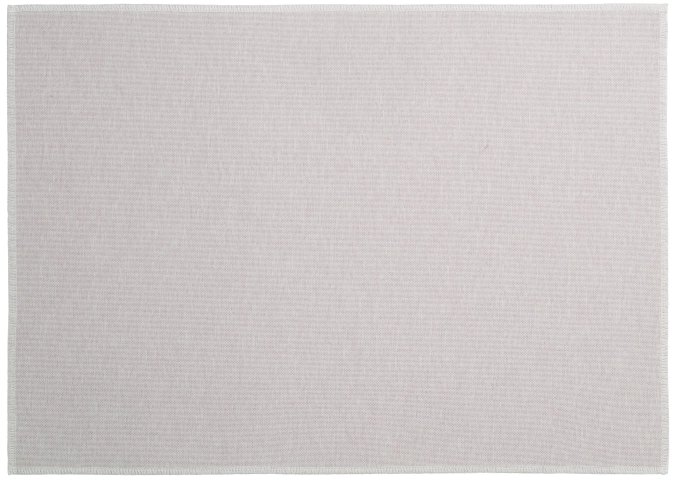 Set de table en tissu, gris soie