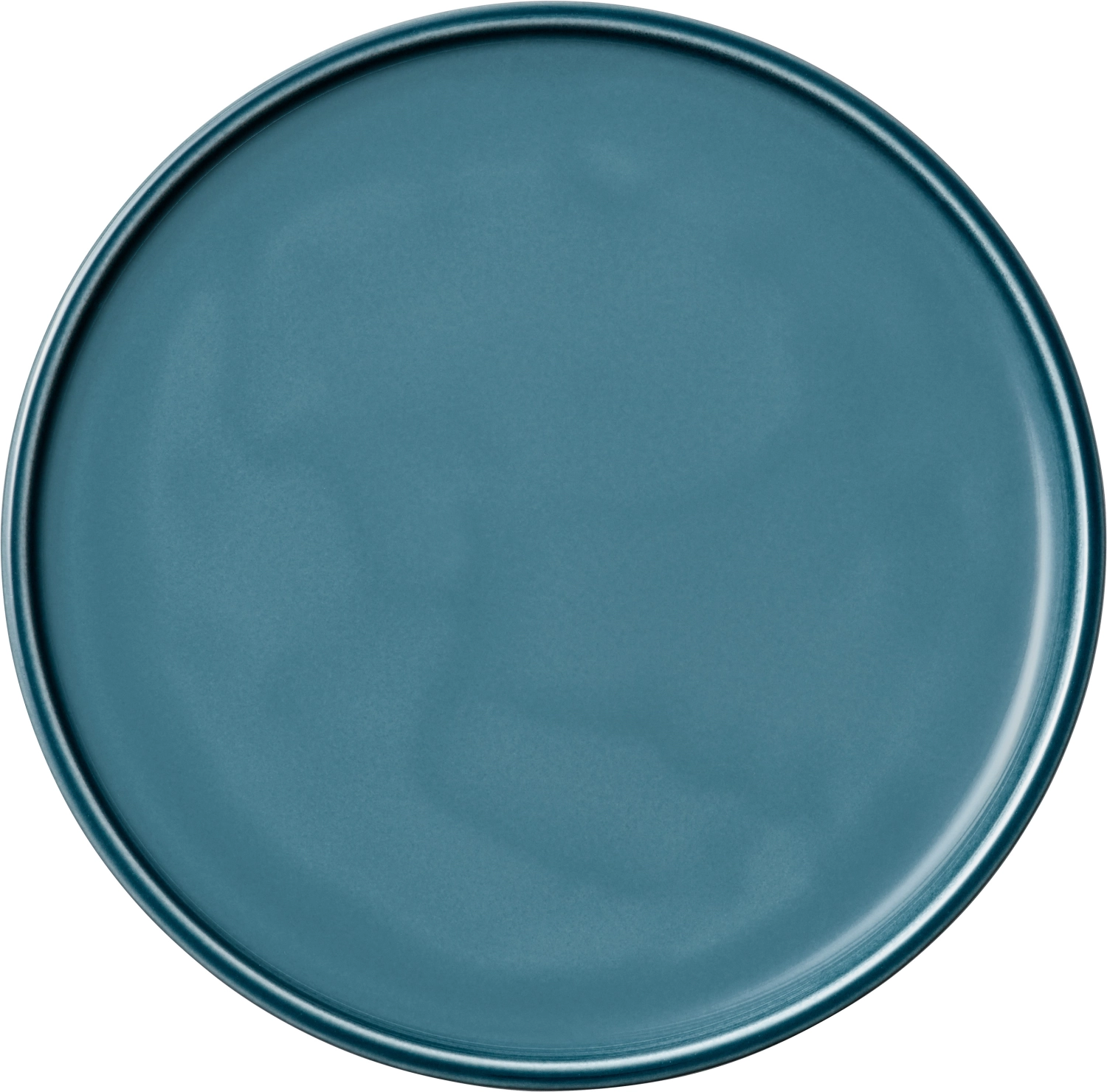 Companion Teller flach rund coupe petrol 24cm