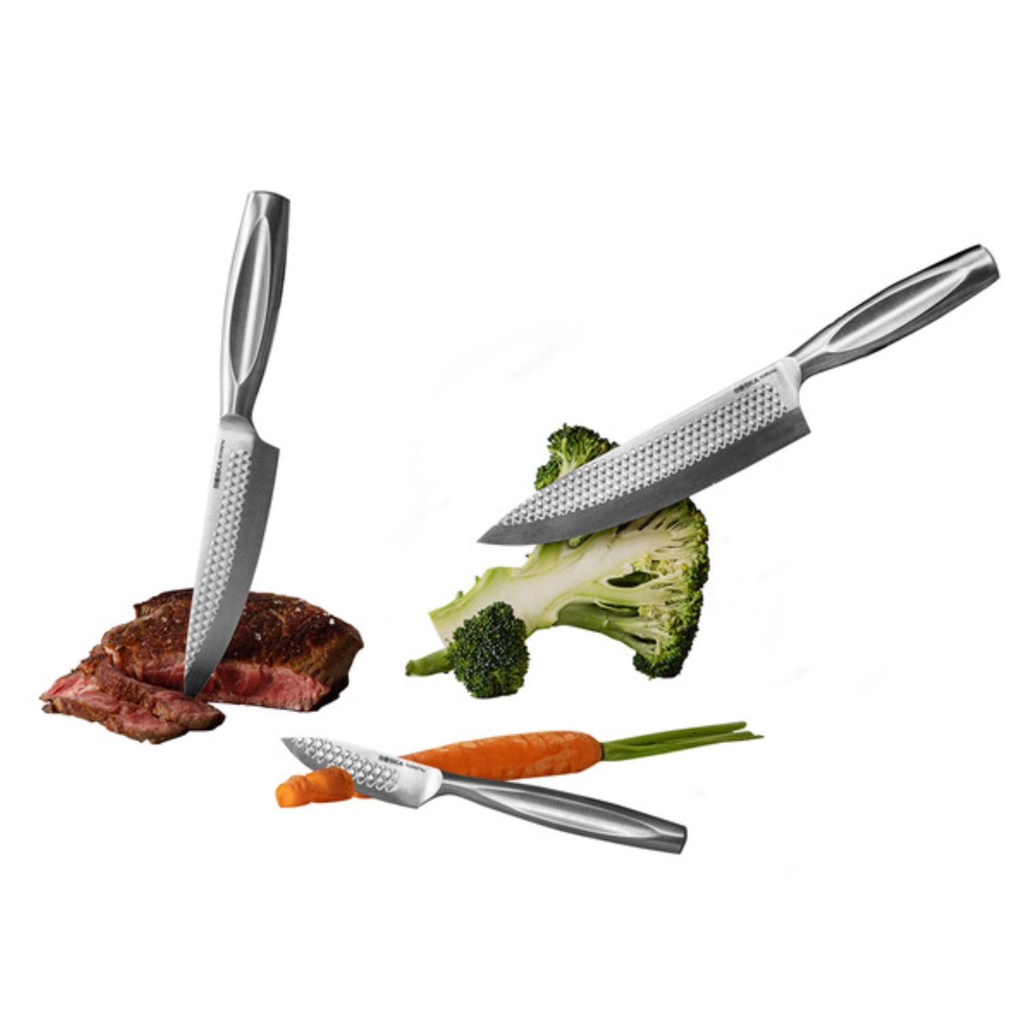 Monaco+ couteau dentelé