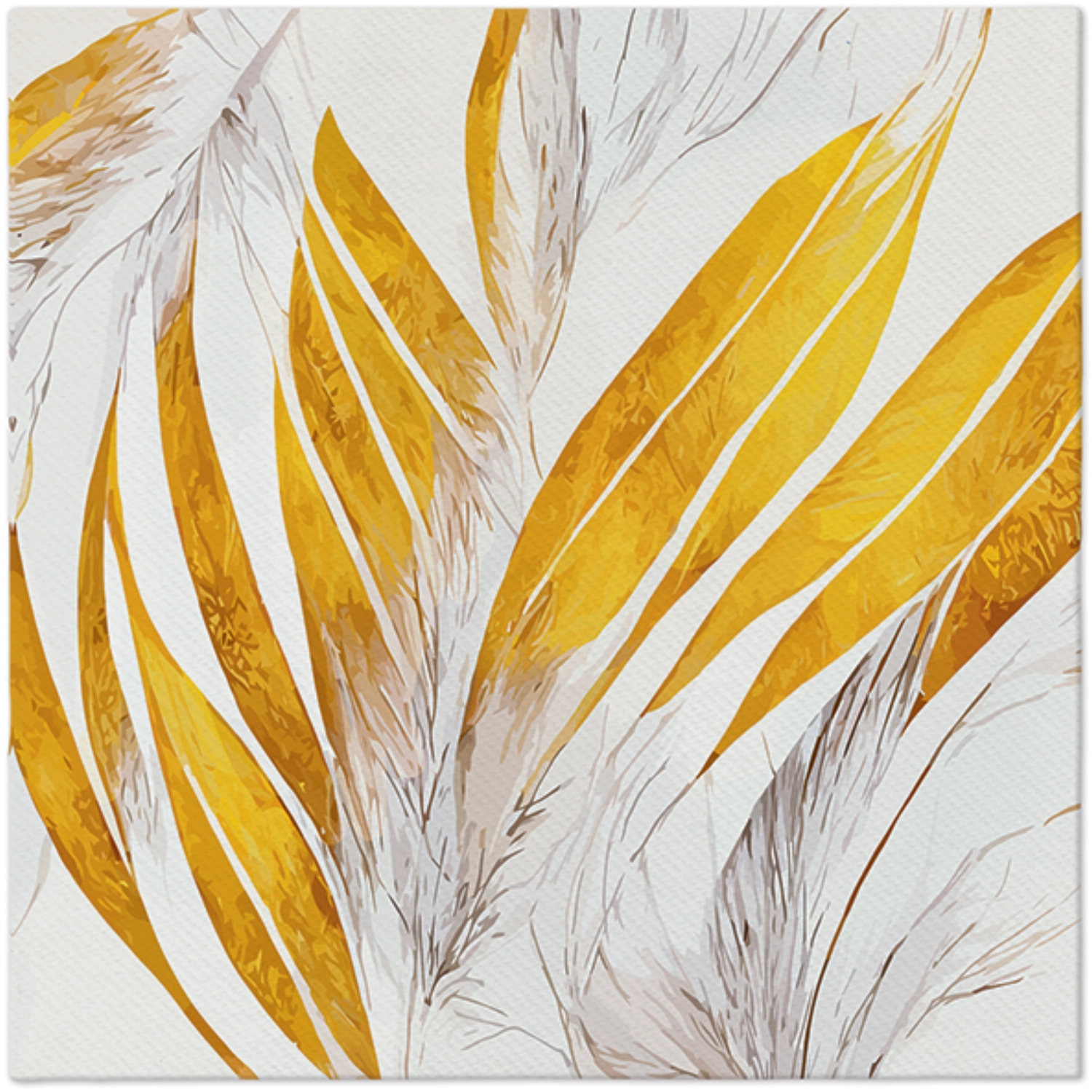 Servietten Dinner 50x Angel Feathers, 40x40cm