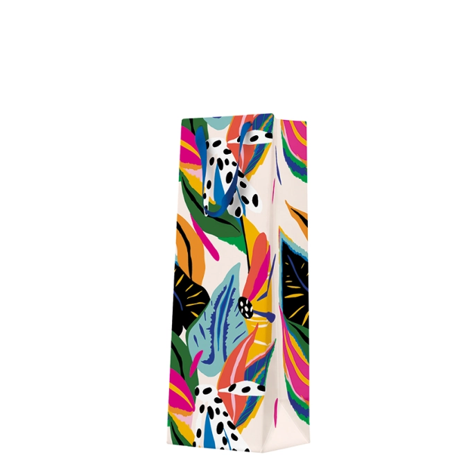 Sac cadeau Bouteille Colorful Exotic