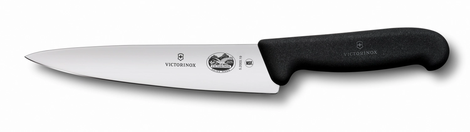 Fibrox, couteau de chef, noir