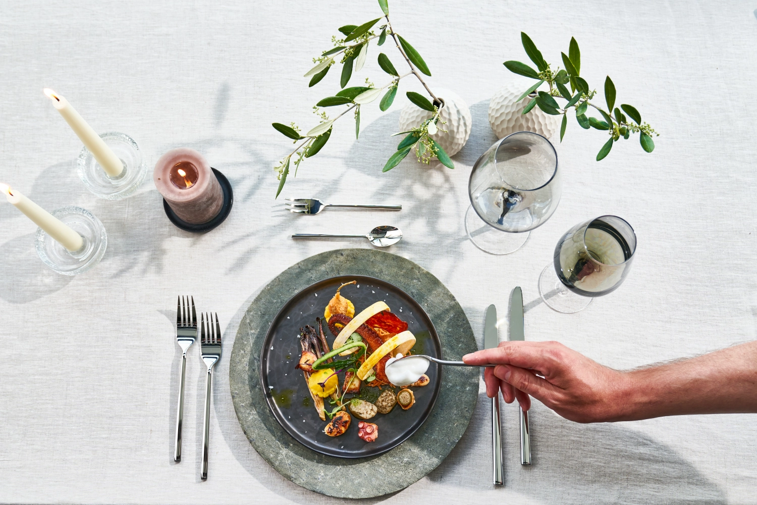 60tlg. Aberdeen Menübesteck poliert