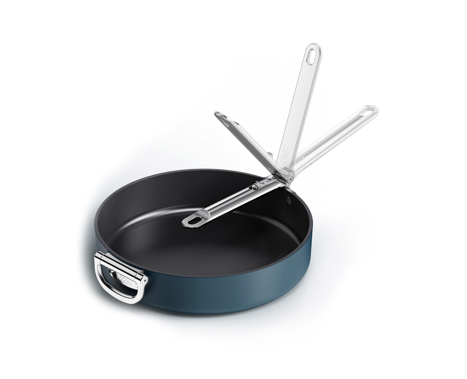 Space Poêle à frire à manche rabattable