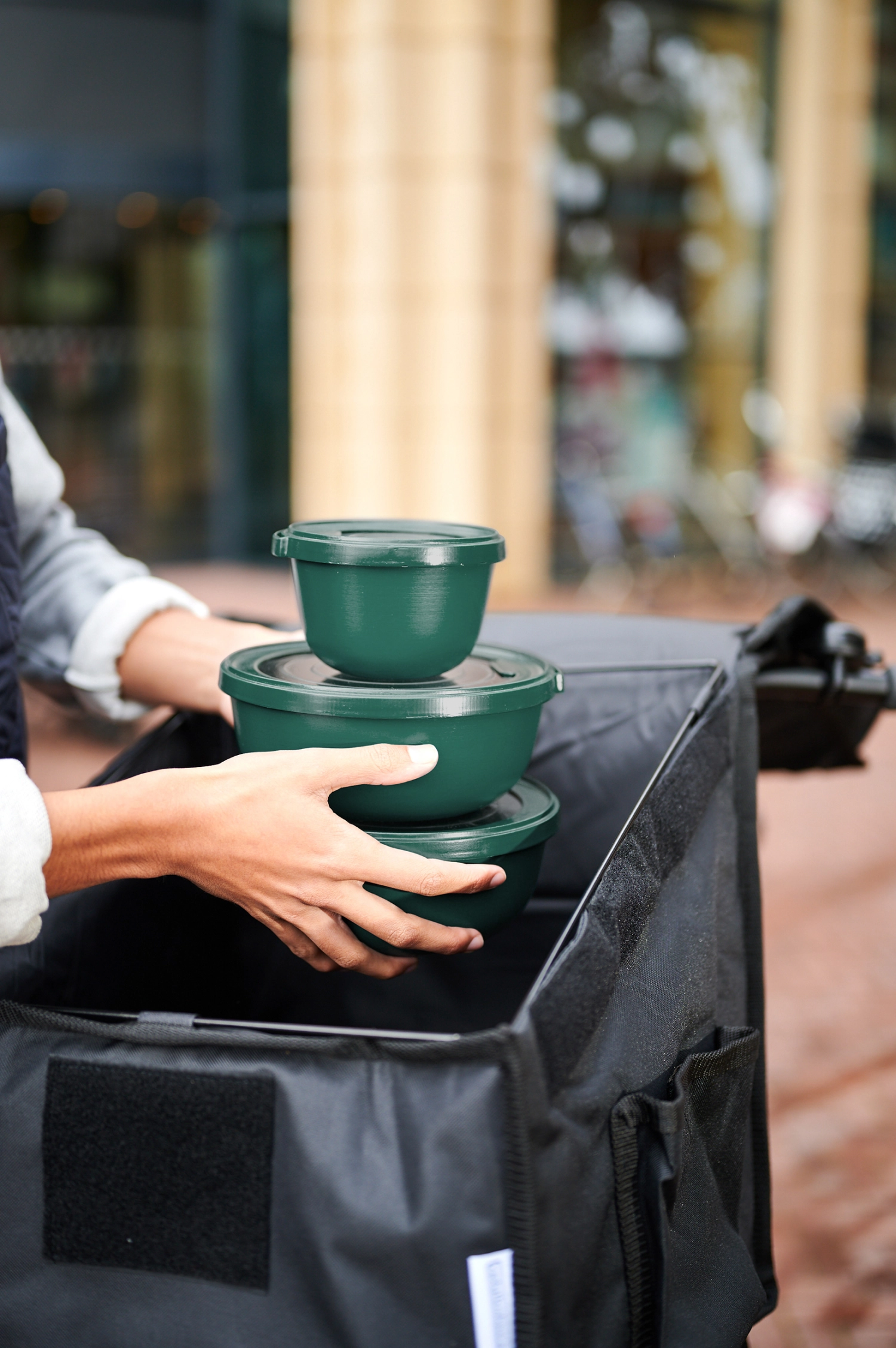 Mepal pro bol réutilisable pro 350 + 700 ml nordic pine