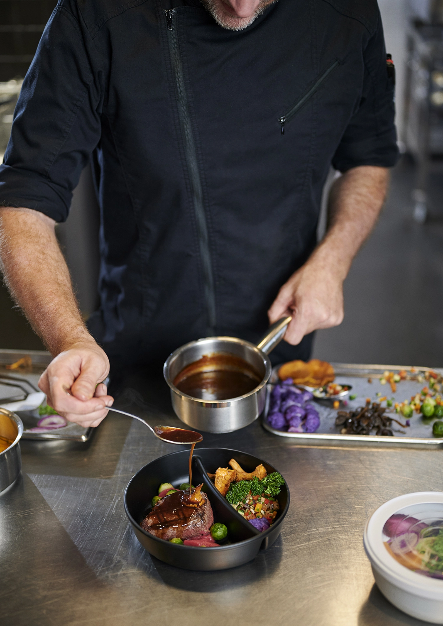 Mepal pro bol réutilisable pro 750 ml nordic black