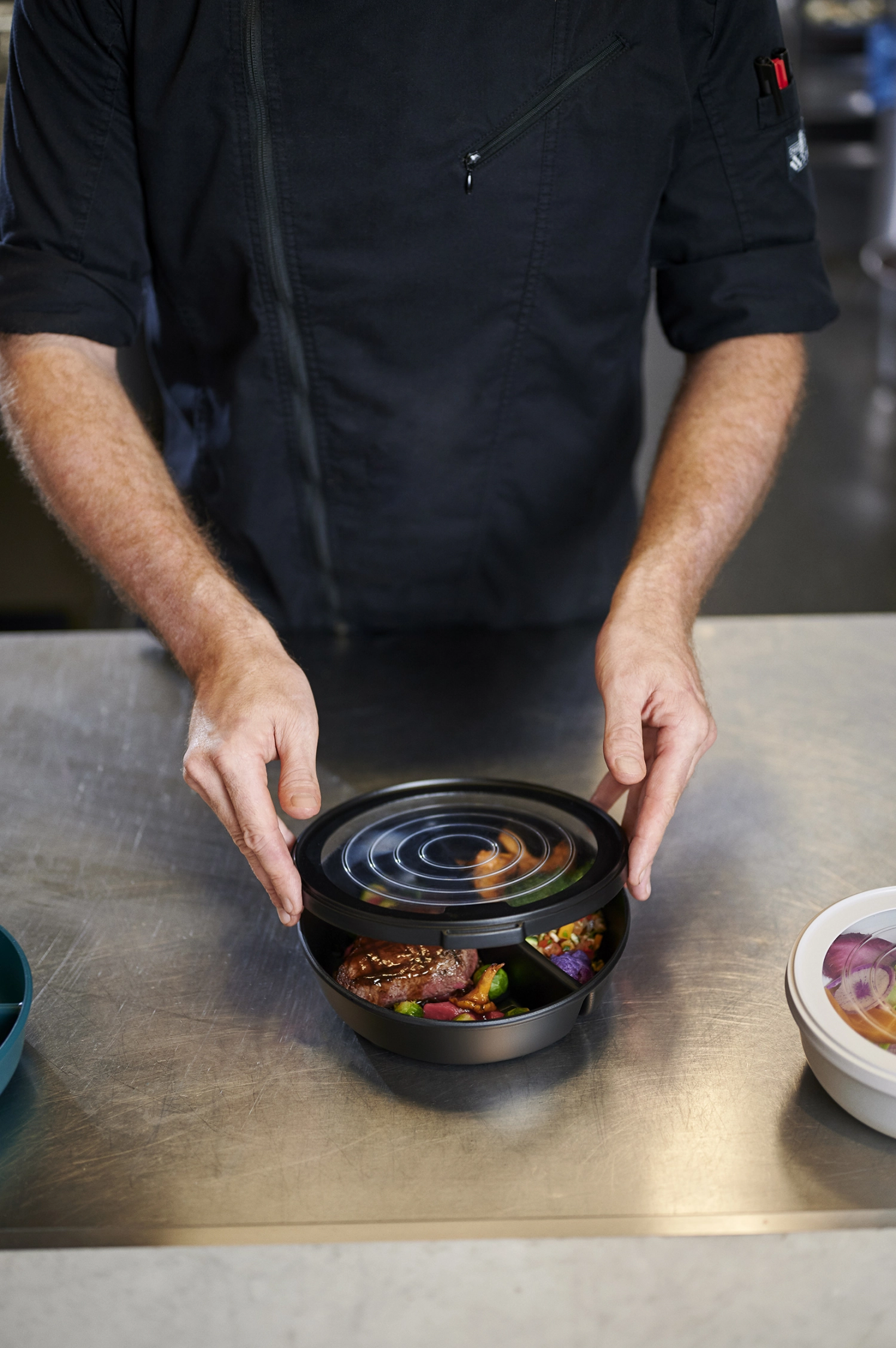 Mepal pro bol réutilisable pro 750 ml nordic black