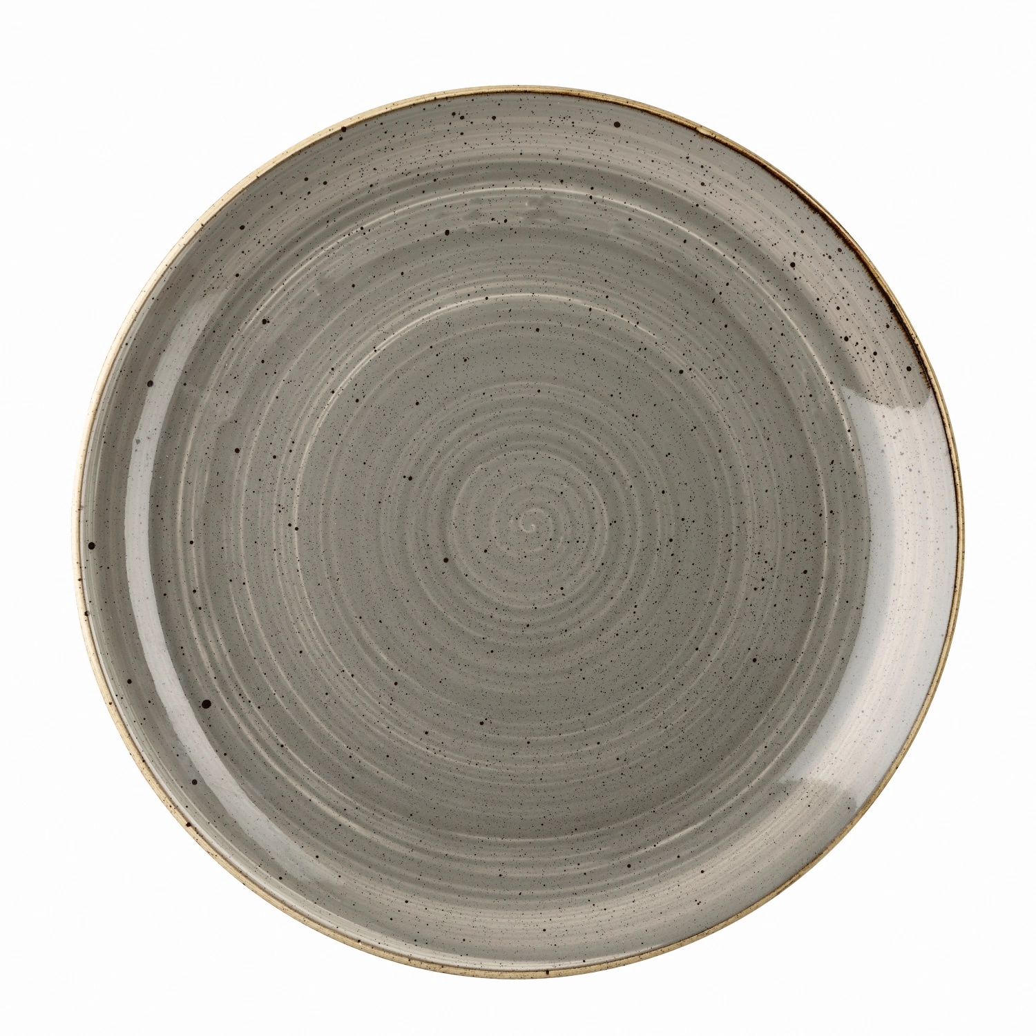 Stonecast Peppercorn Grey Coupe Assiette plate