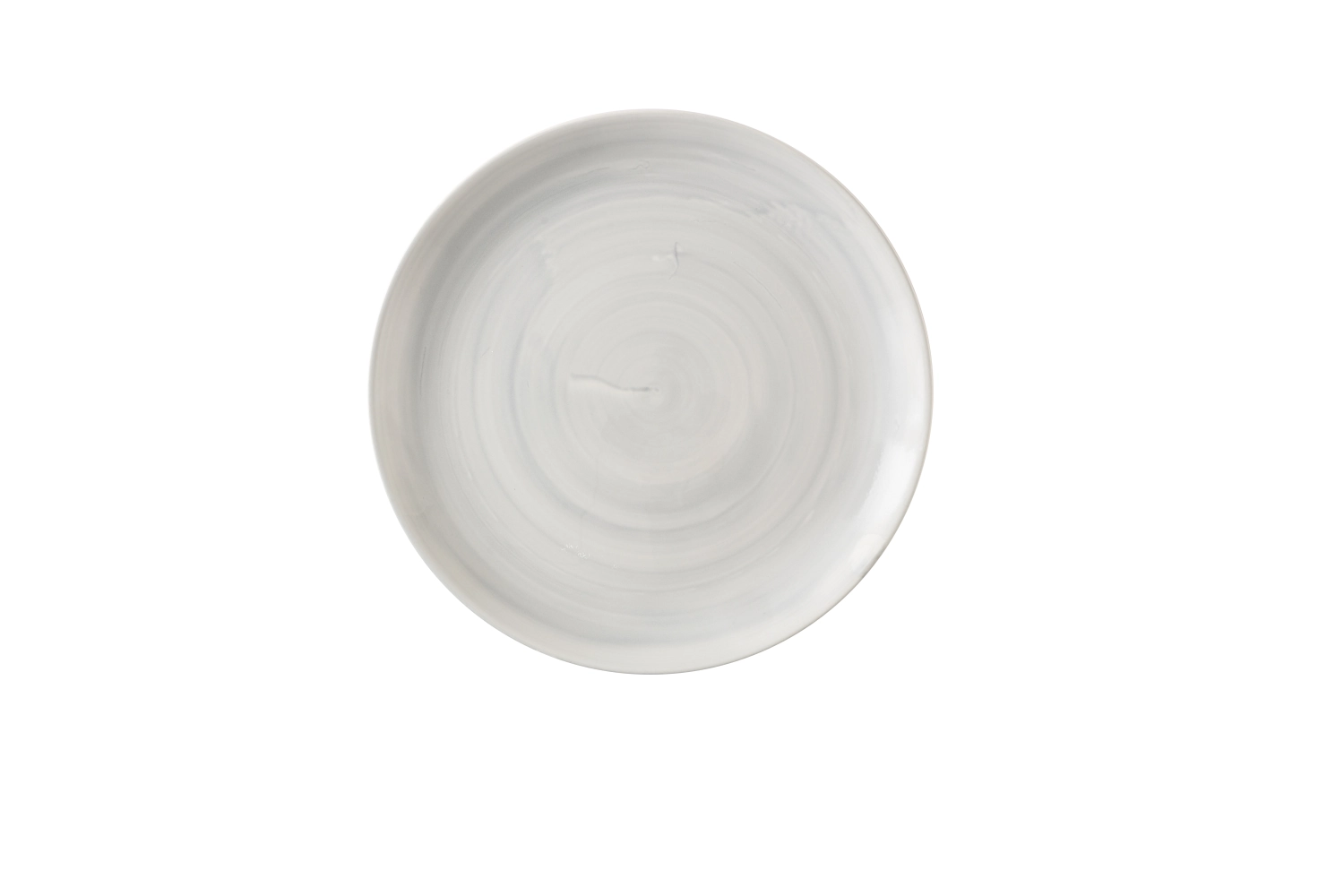 Stonecast Canvas Grey Coupe Assiette plate