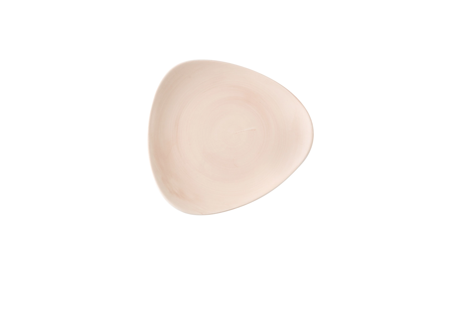 Stonecast Canvas Coral Triangel Teller flach