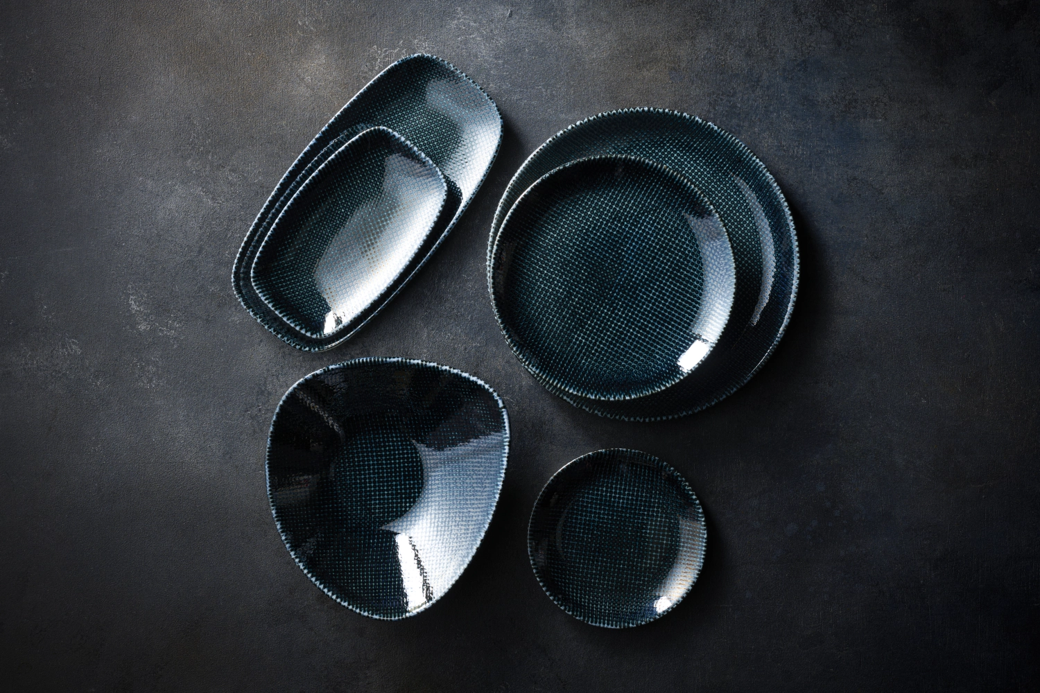 S.P. Plateau Astro Metallic Blue