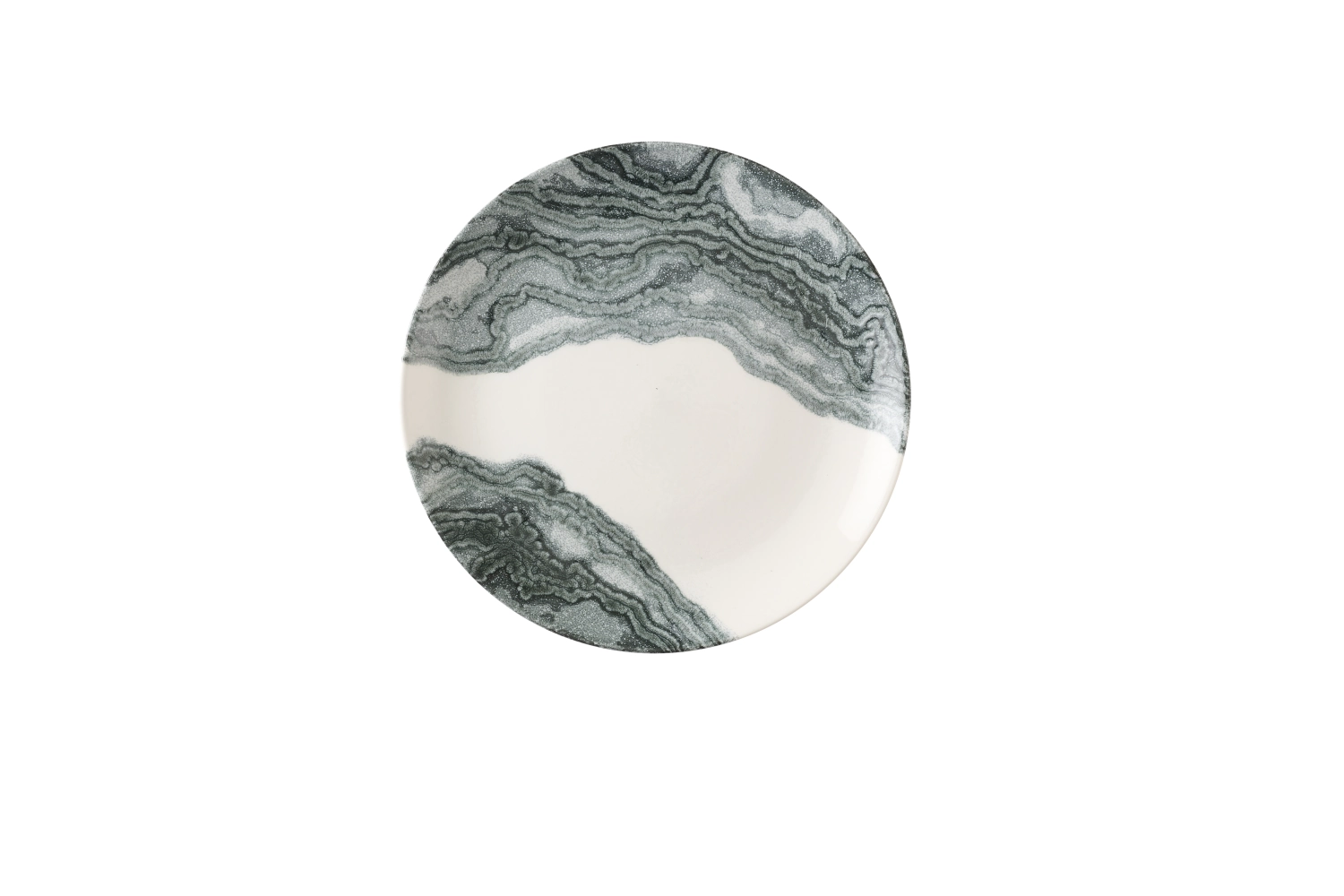 Tide Black Coupe Assiette plate