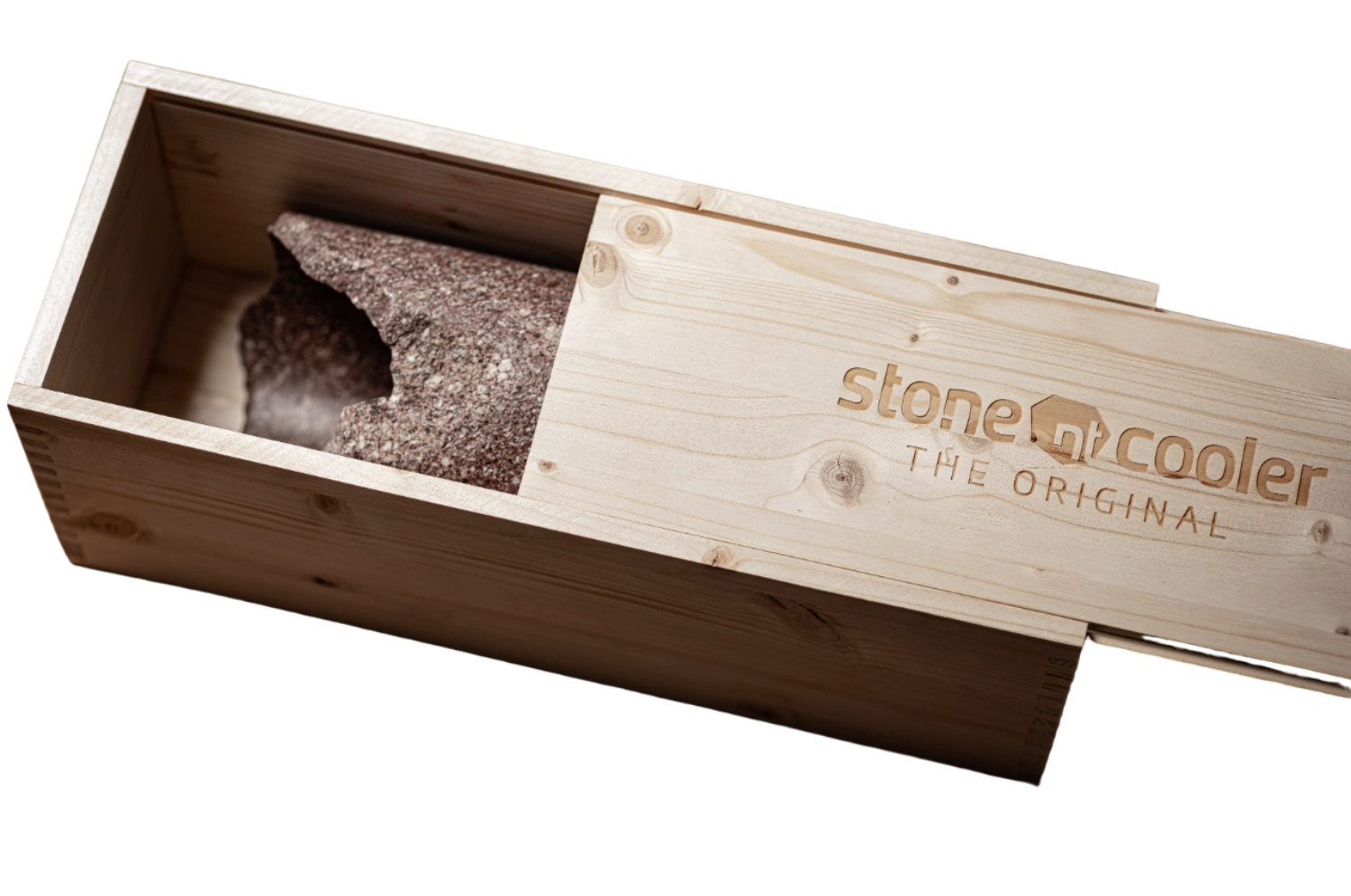 Emballage du vin en bois