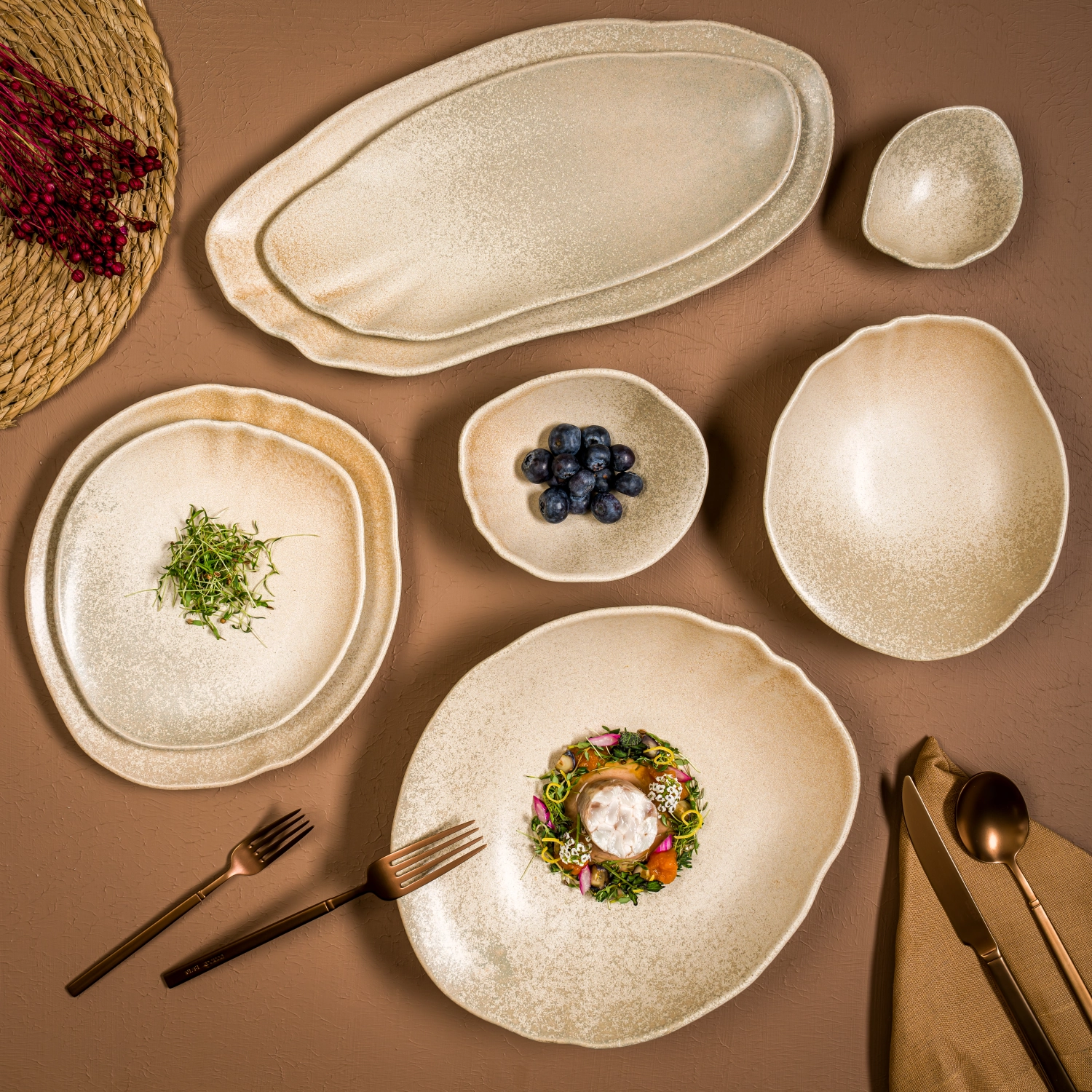 Tone Sahara Plat D14cm 410ml