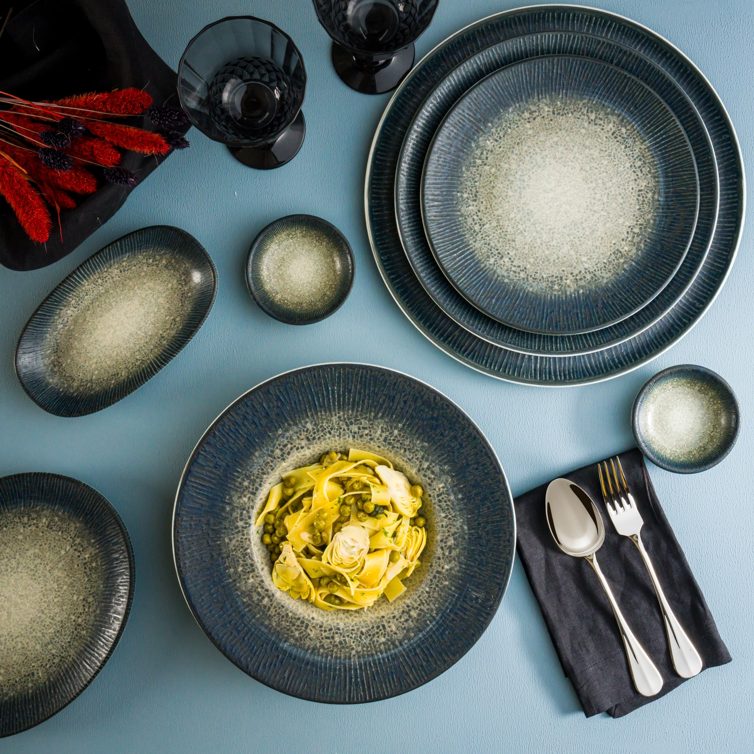 Assiette ovale Arctic Gourmet 15x8.5cm