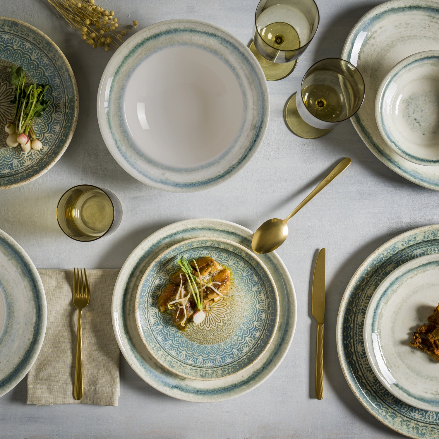 Rivus Line Gourmet Teller tief