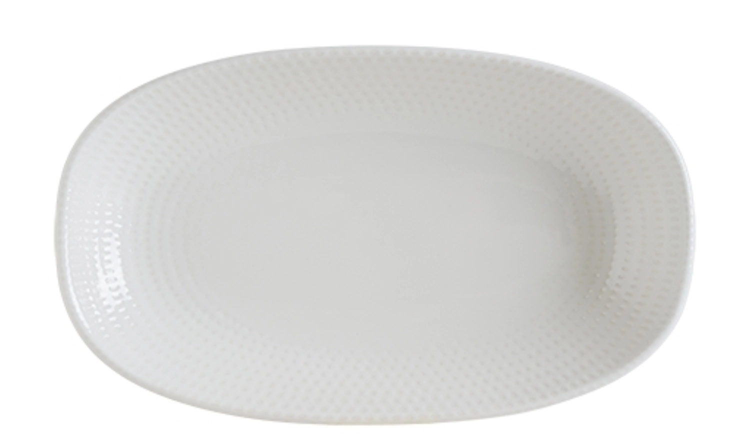 Pure Dot Gourmet Teller oval 15x8.5cm
