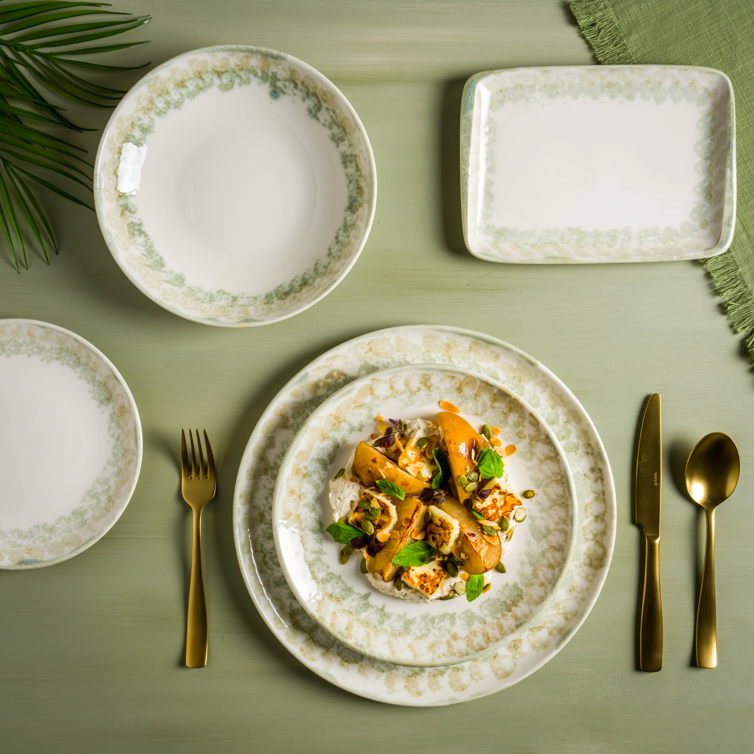 Assiette creuse Moon Forest Gourmet D24cm 400ml