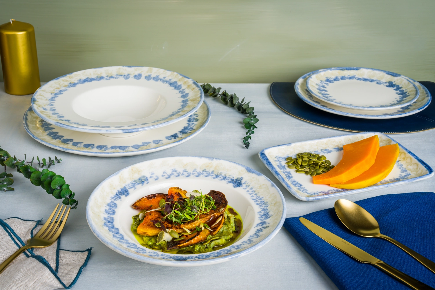 Assiette plate Moon Sky Gourmet D27cm