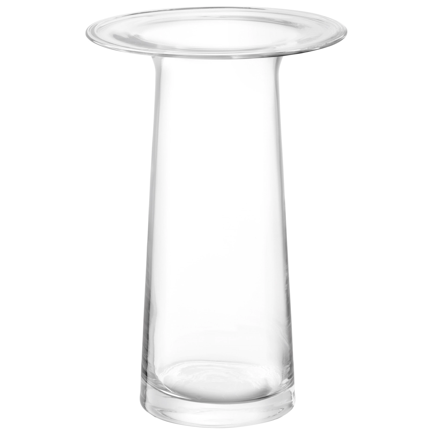 Victoria vase H36cm transparent